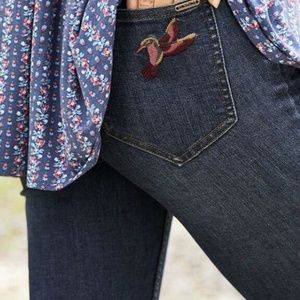 Matilda Jane SOAR AHEAD Embroidered Jeans Womens 8